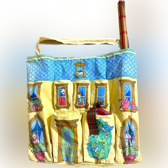 1980s AVON GIFT WRAP ORGANIZER VICTORIAN  HOUSE CHRISTMAS HOLIDAY BIRTHDAY PAPER - Picture 2 of 6